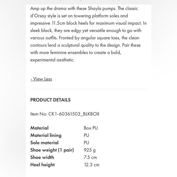 Charles & Keith Mary Janes Platform Heels Ballet Blk 9 NEW ♥️ Worn by Celeb! - Picture 11 of 16